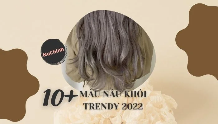 bảng màu nhuộm tóc nâu khói