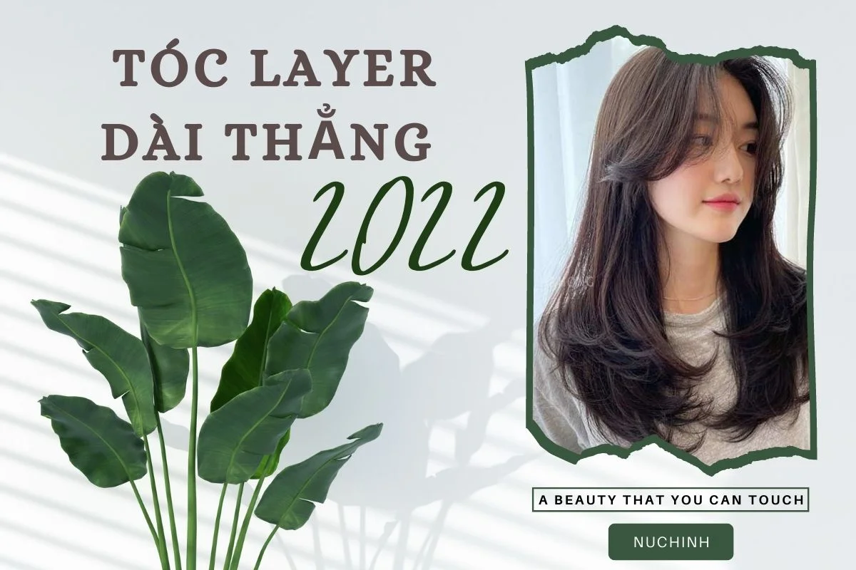 tóc layer nữ dài thẳng