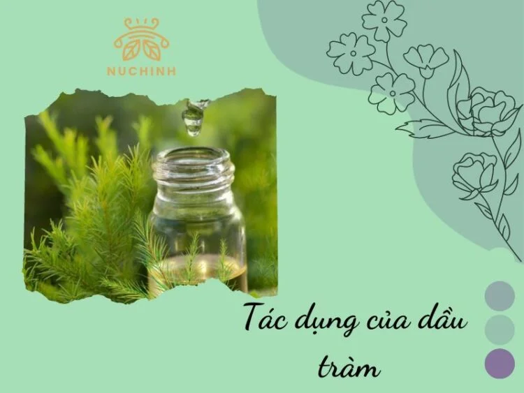 tác dụng của dầu tràm cho da mặt