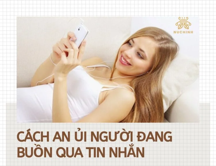 cách an ủi người đang buồn qua tin nhắn