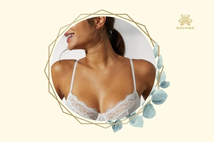 Cách mặc áo lót tạo khe