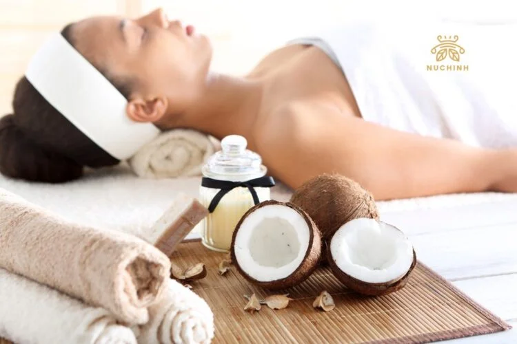 cách sử dụng dầu dừa cho da nhờn