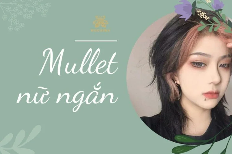 tóc mullet nữ ngắn
