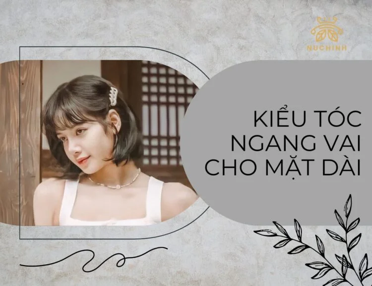 Tóc ngang vai cho mặt dài