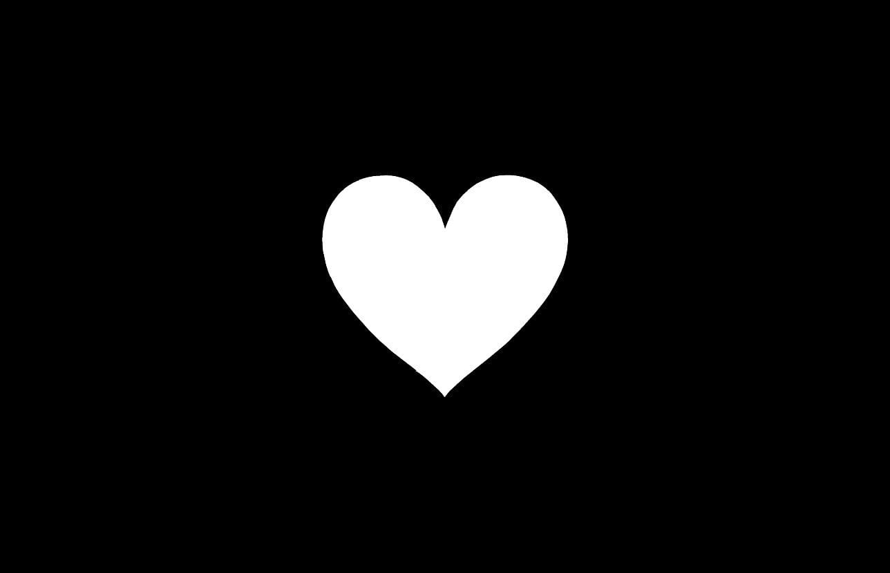 Top với hơn 67 về avatar hình nền trái tim đen trắng 