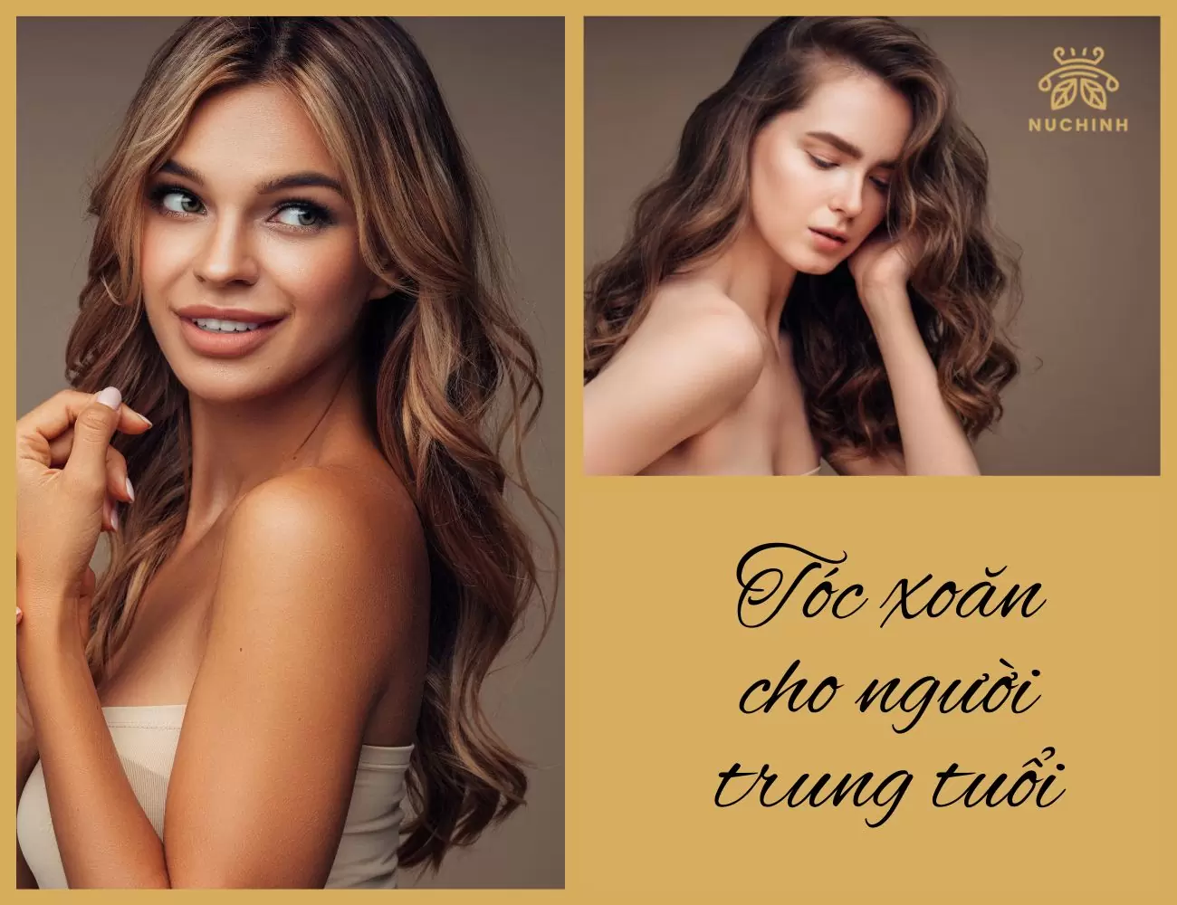 tóc xoăn cho người trung tuổi
