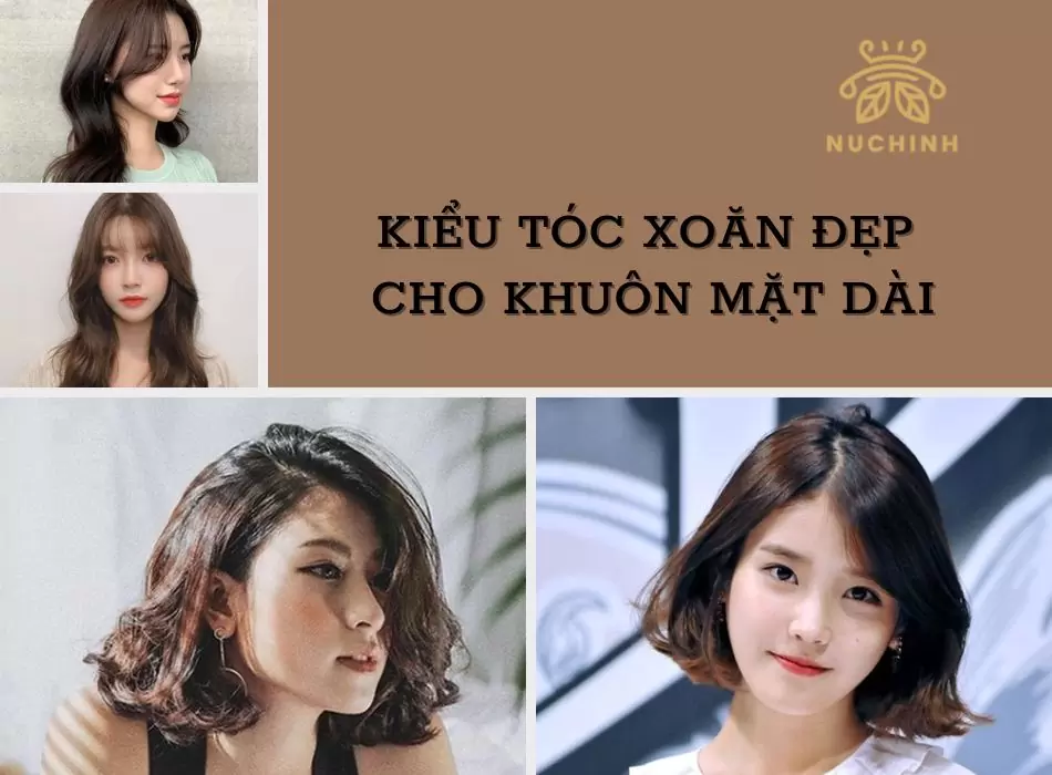 Gợi ý 10 kiểu tóc xoăn đẹp cho khuôn mặt dài