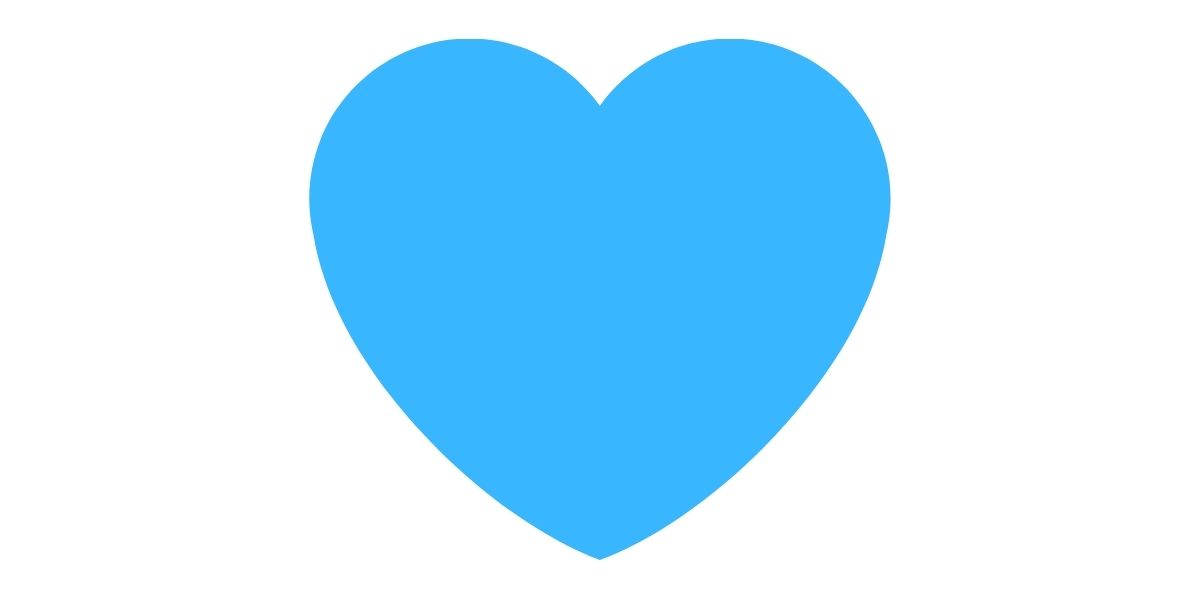 Ý nghĩa trái tim màu xanh dương
