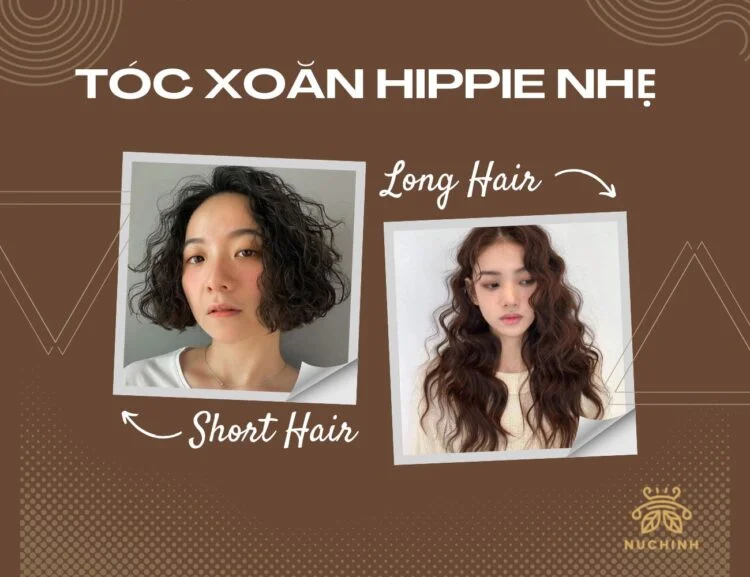 xoăn hippie nhẹ