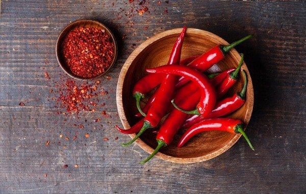 Giá trị dinh dưỡng của ớt