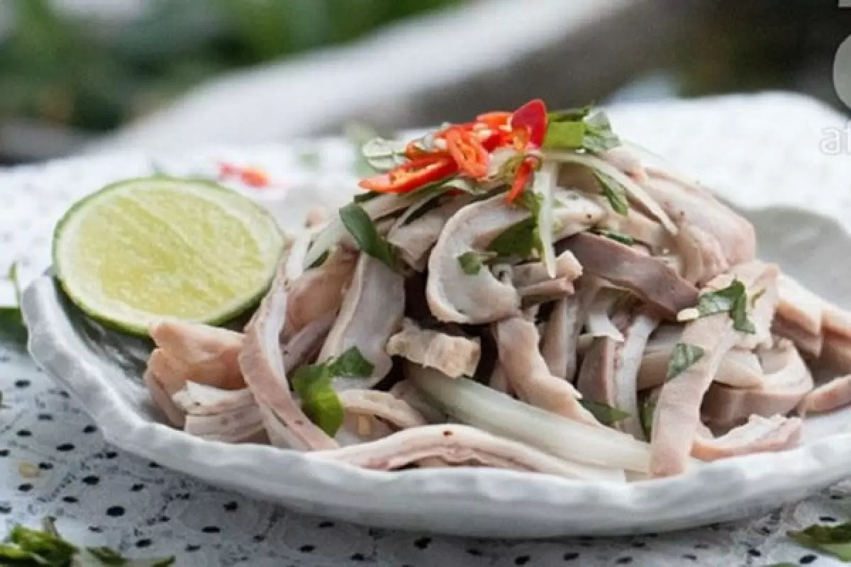 cách làm sạch dạ dày lợn