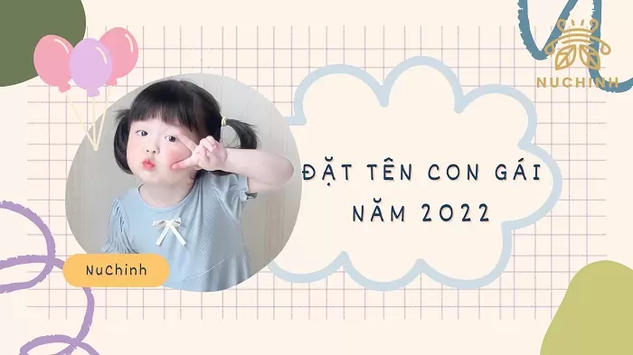 đặt tên con gái năm 2022