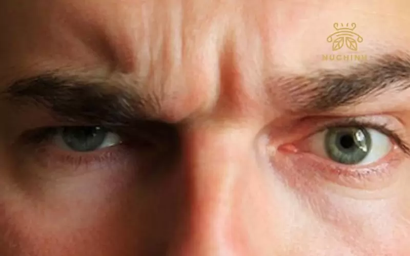 Giật lông mày trái