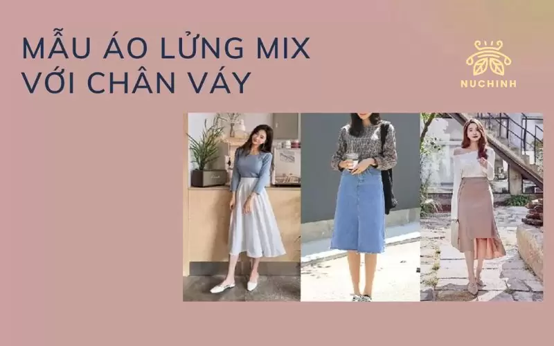 10 cách phối mẫu áo lửng mặc với chân váy cực hot