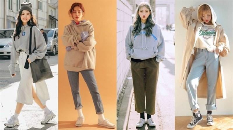 15 Mẹo phối đồ với áo hoodie nữ cân mọi style