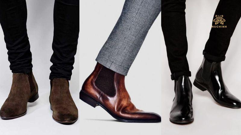 phối đồ với chelsea boot nam