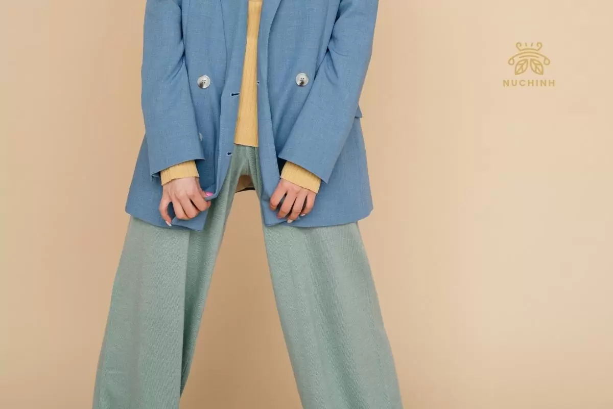 quần baggy nữ phối với áo gì