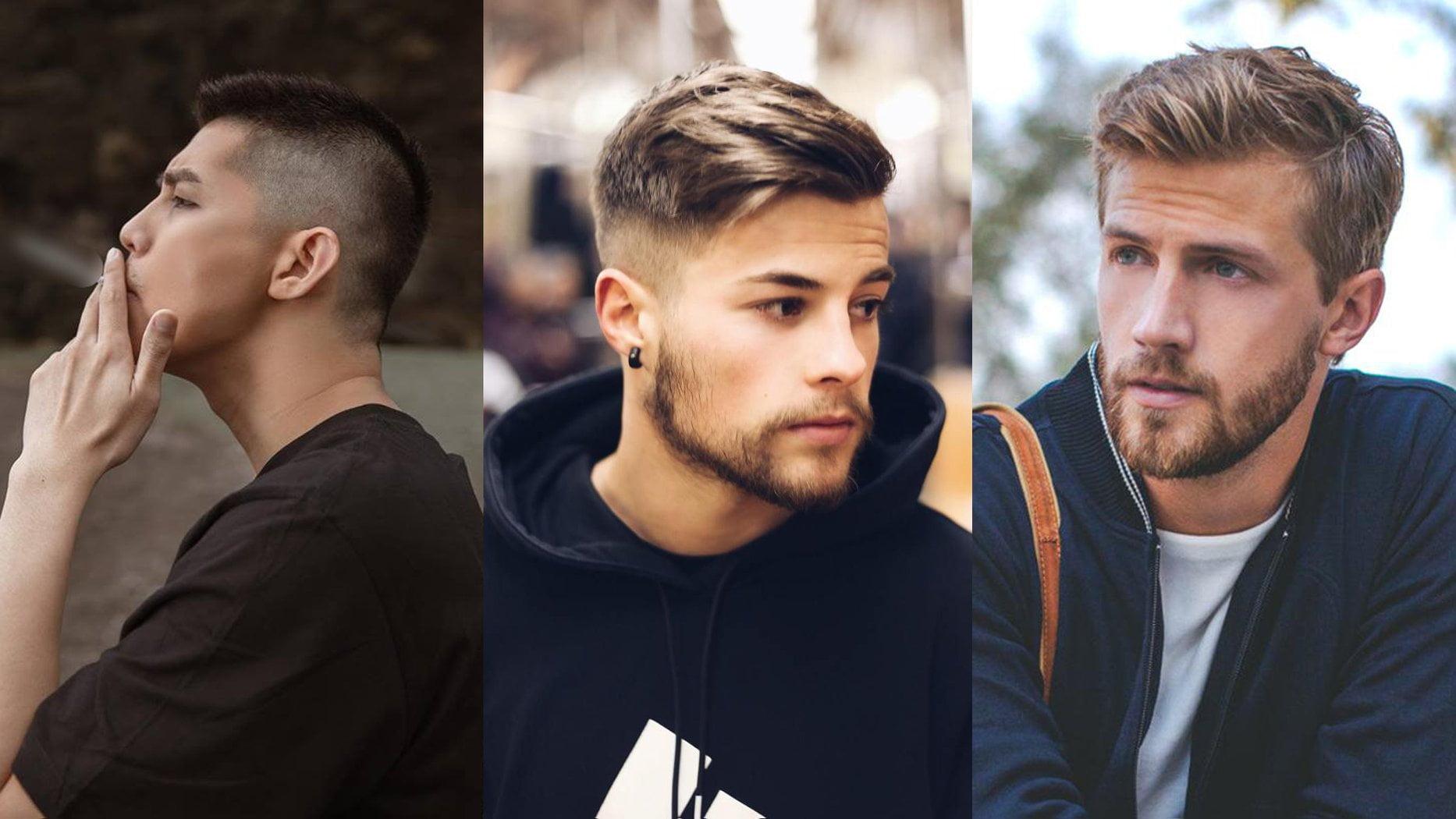 7 kiểu tóc nam gáy nhọn cực chất