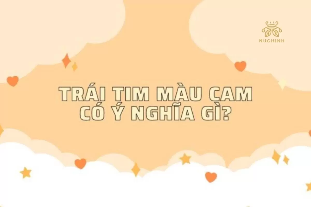 trái tim màu cam có ý nghĩa gì