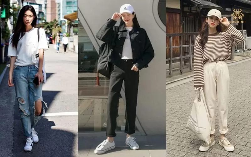 áo form rộng mặc với quần baggy