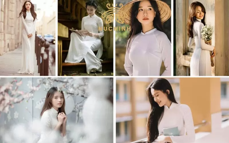 chụp ảnh áo dài cổ điển