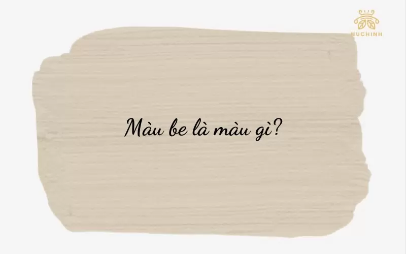màu be là màu gì