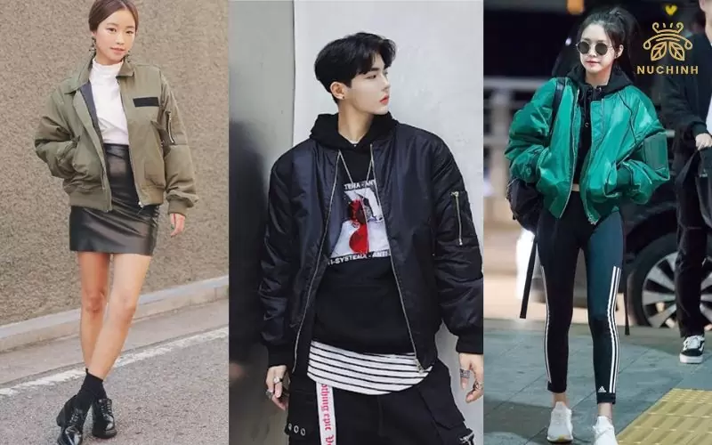 Gợi ý 13+ cách phối đồ với bomber cho nam, nữ cực sành điệu