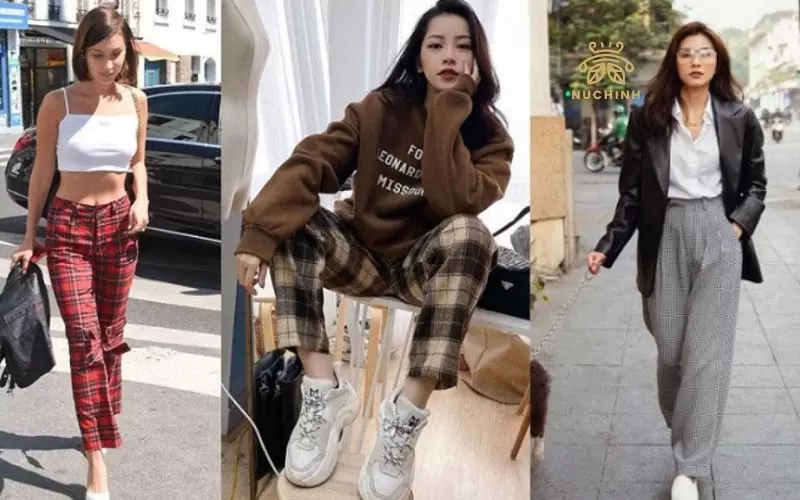 Quần sọc caro phối với áo gì? Gợi ý 9 cách phối đồ cực xinh