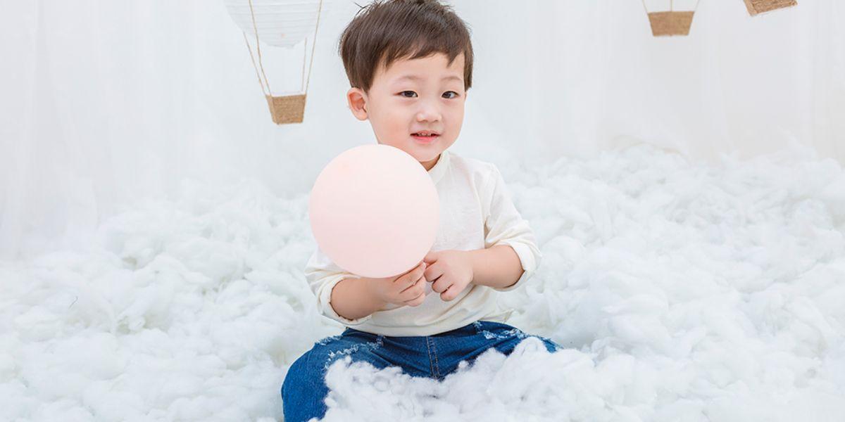 Chụp ảnh 1 tuổi cho bé với style Oppa Hàn Quốc