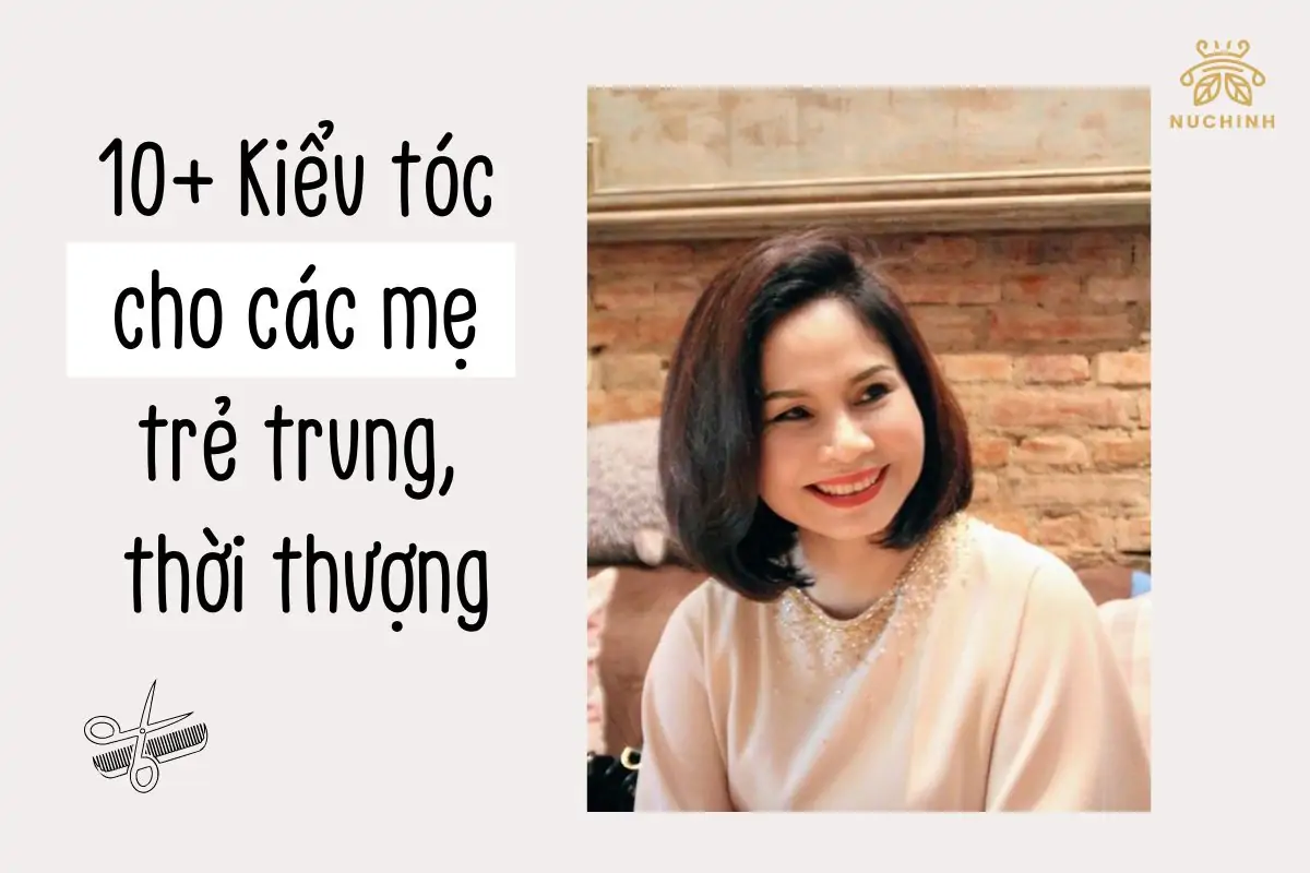 kiểu tóc xoăn cho các mẹ