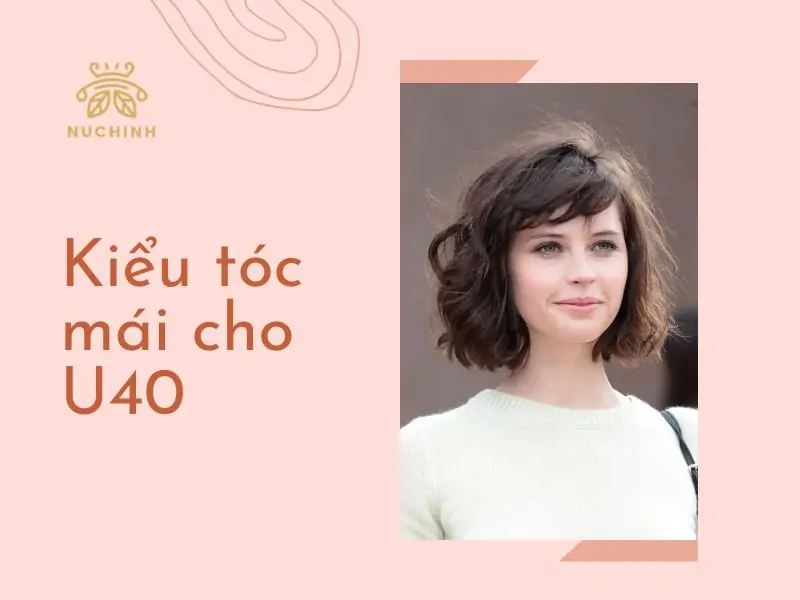 kiểu tóc mái cho U40