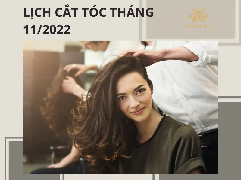 Lịch cắt tóc tháng 11/2022