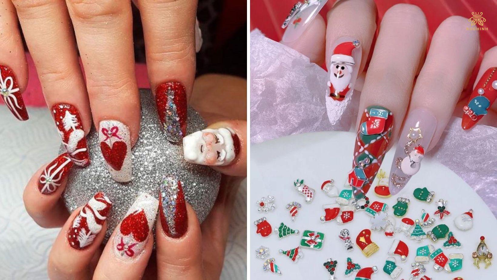 100 mẫu nail Noel dễ thương siêu xinh trong ngày Giáng sinh an lành