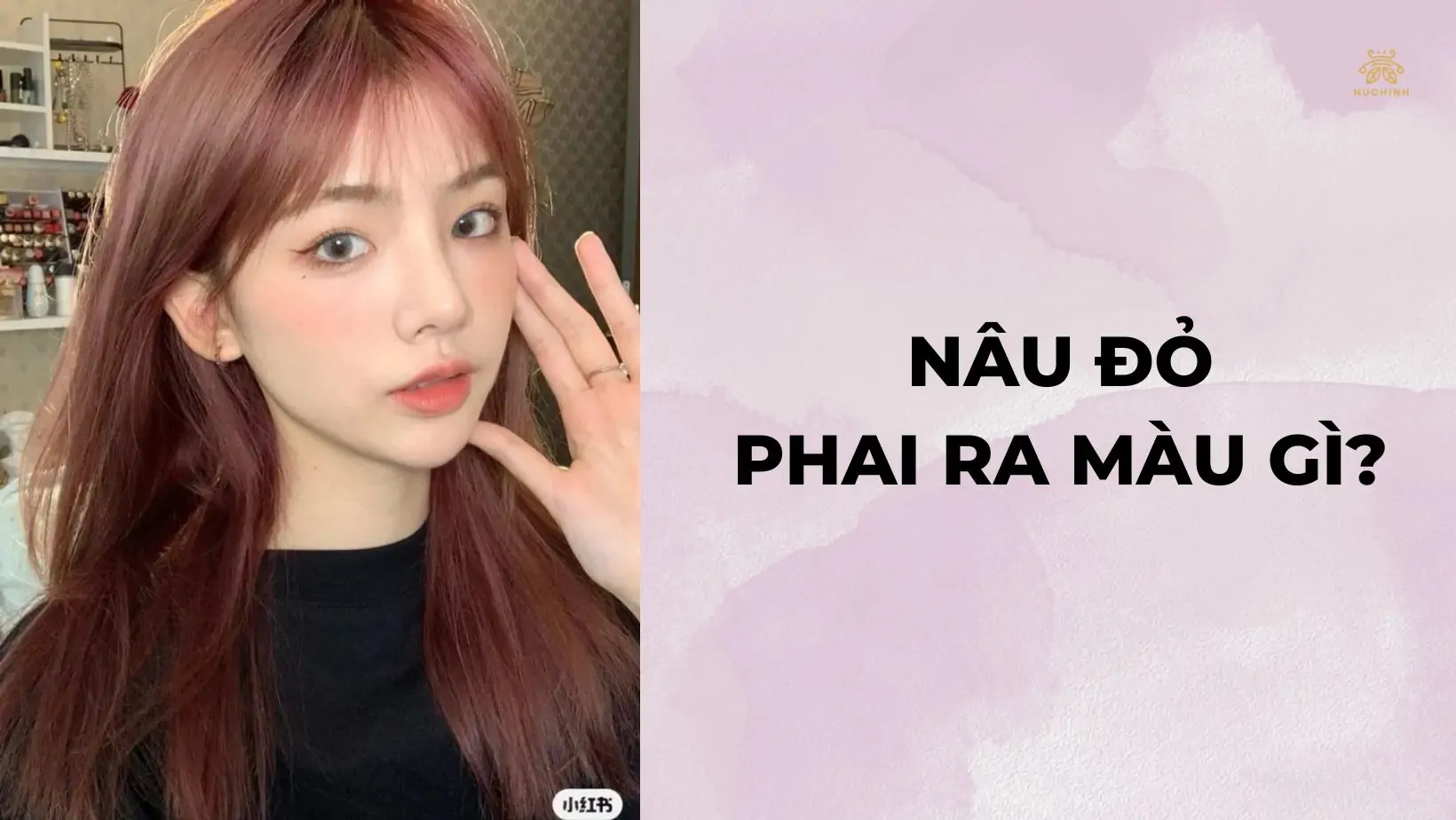 Nâu đỏ phai ra màu gì