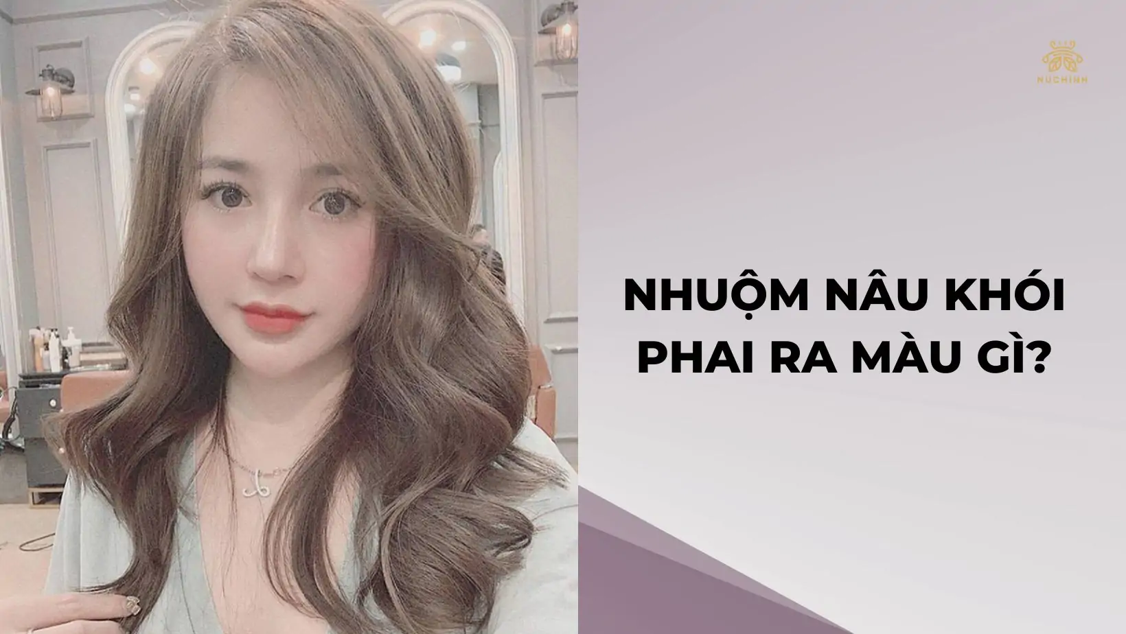 Nâu khói phai ra màu gì
