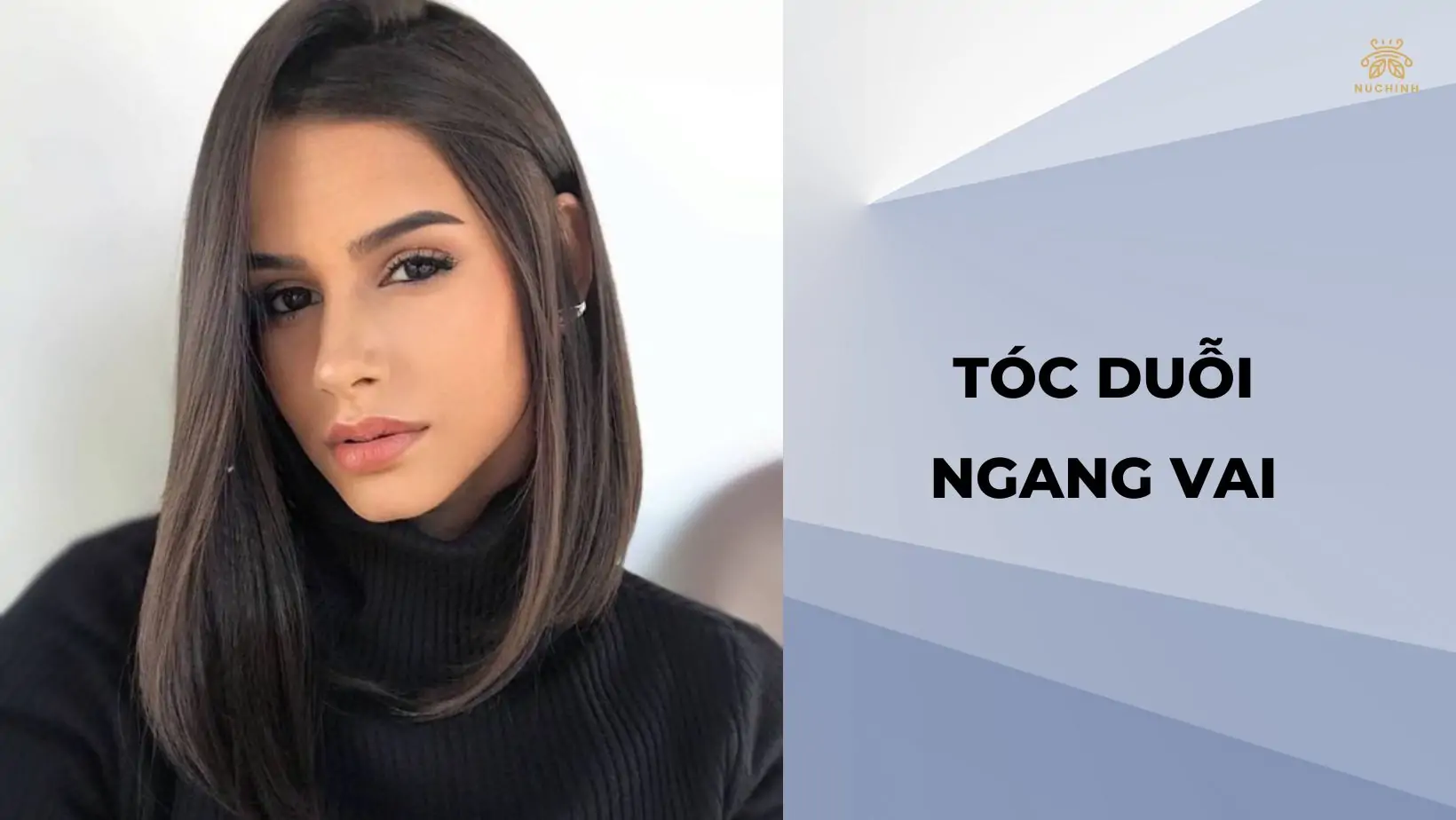 Tóc duỗi ngang vai