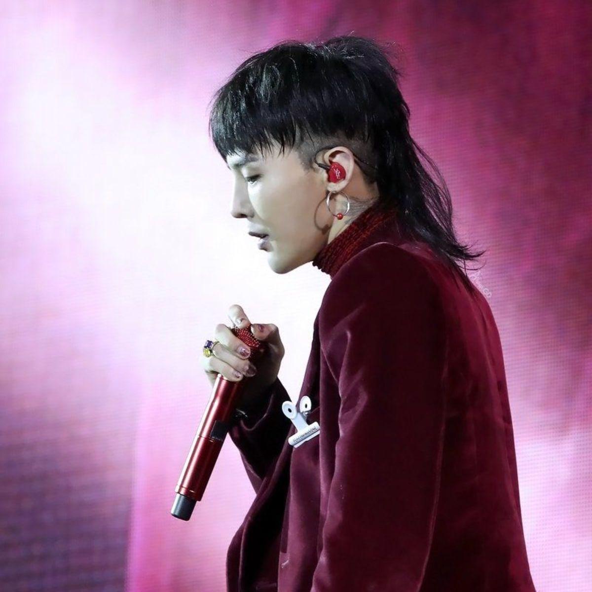 Tóc Mullet G-Dragon dài