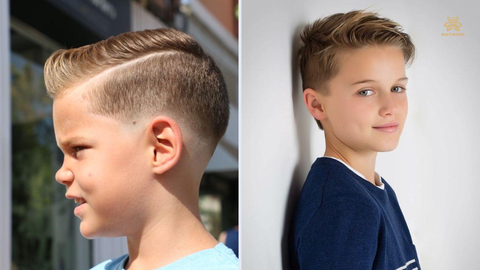 Top 18 kiểu tóc đẹp cho bé trai từ 1 đến 10 tuổi chuẩn soái ca