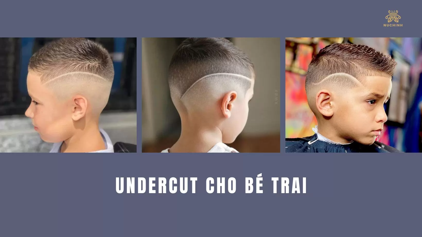 Undercut cho bé trai