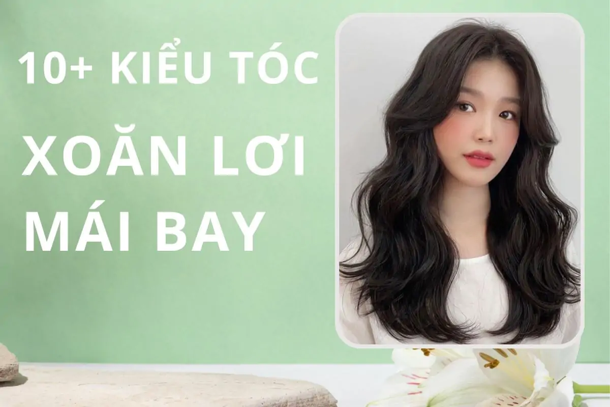 tóc xoăn lơi mái bay