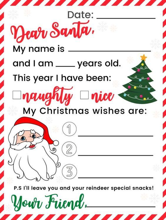 Trang trí thư gửi ông già Noel