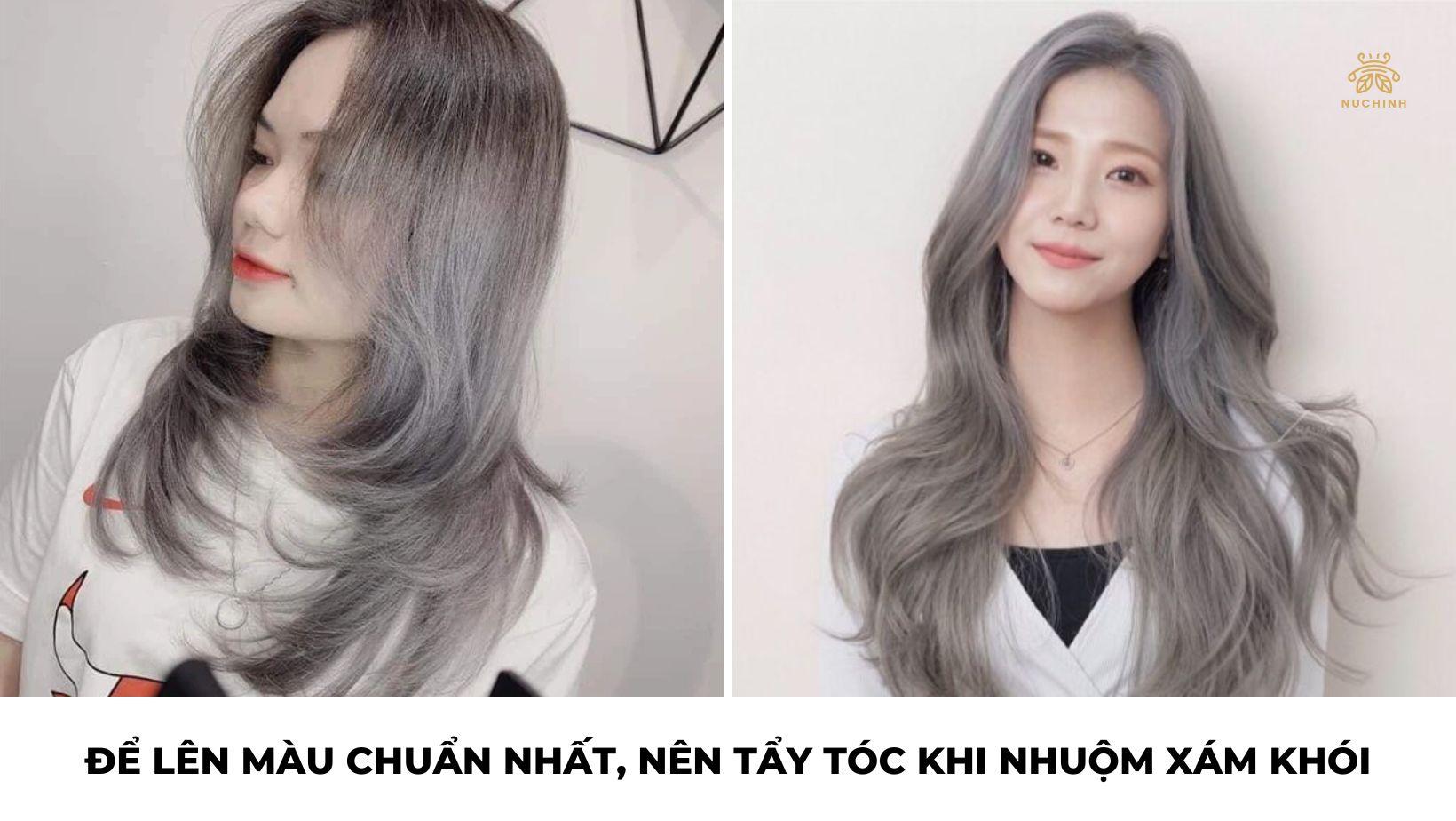 20 màu tóc khói đẹp thịnh hành và được yêu thích nhất 2023  Tự Tin Phái  Đẹp  Kiến thức dành cho phụ nữ hiện đại