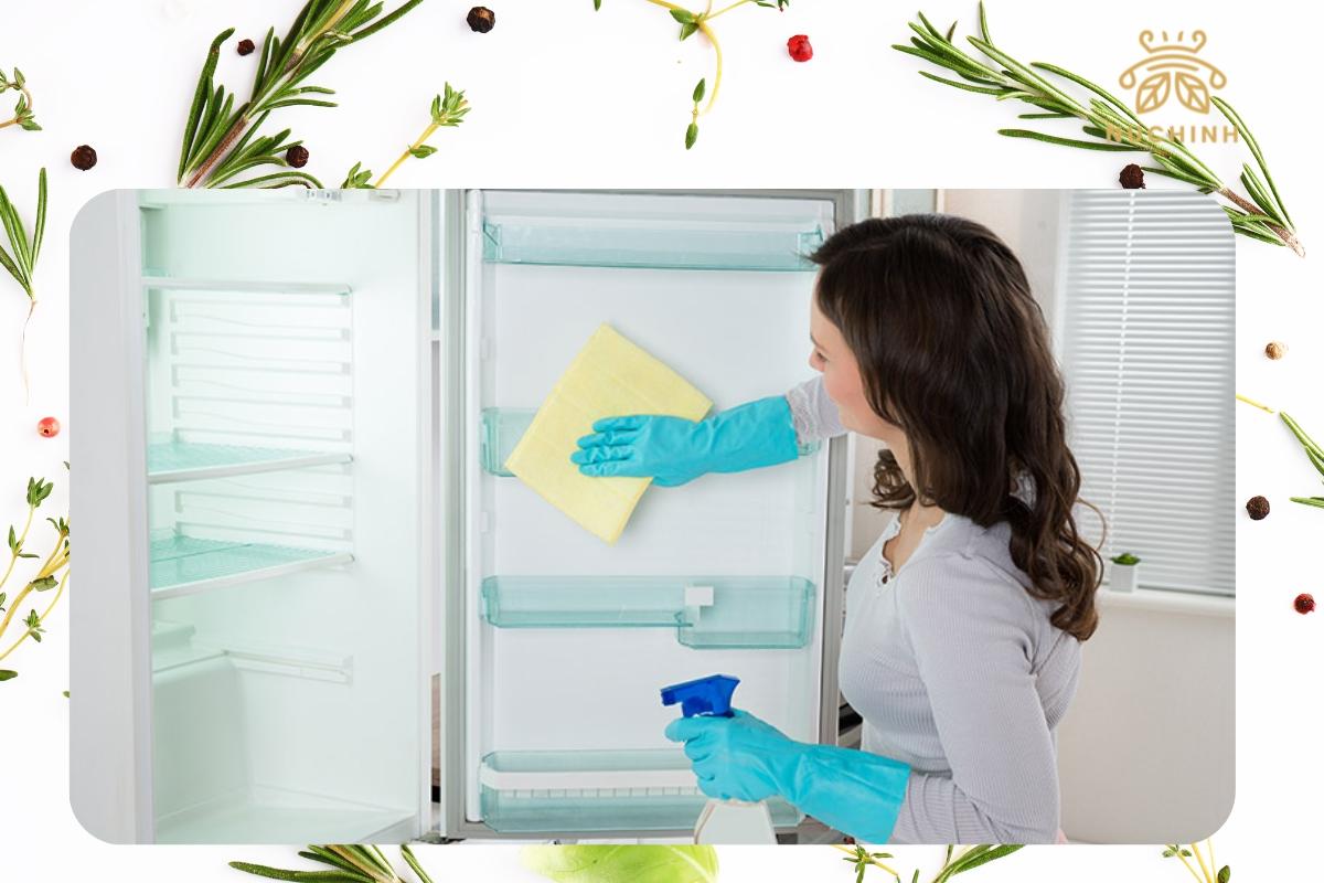cách vệ sinh tủ lạnh đúng cách