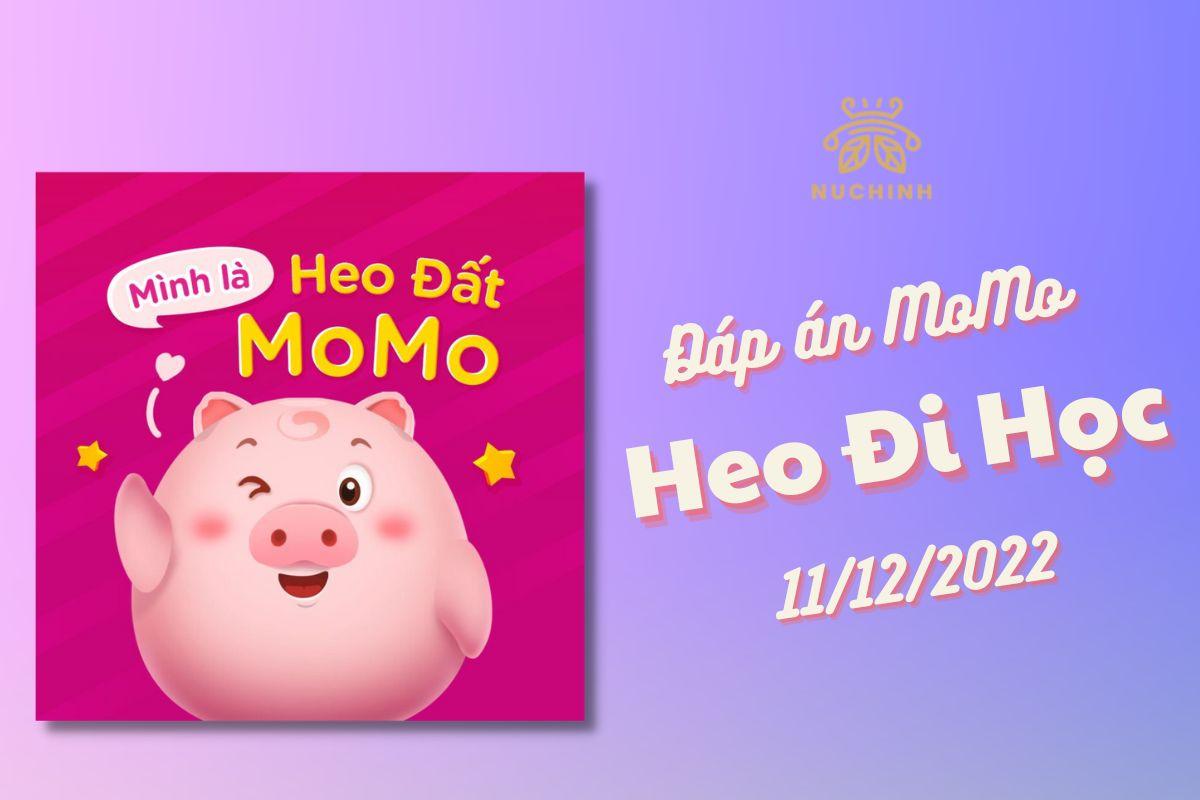 Đáp án heo đi học ngày 11/12/2022