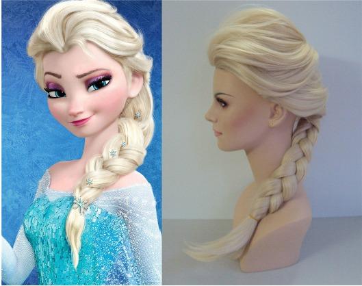 Kiểu tóc công chúa Elsa