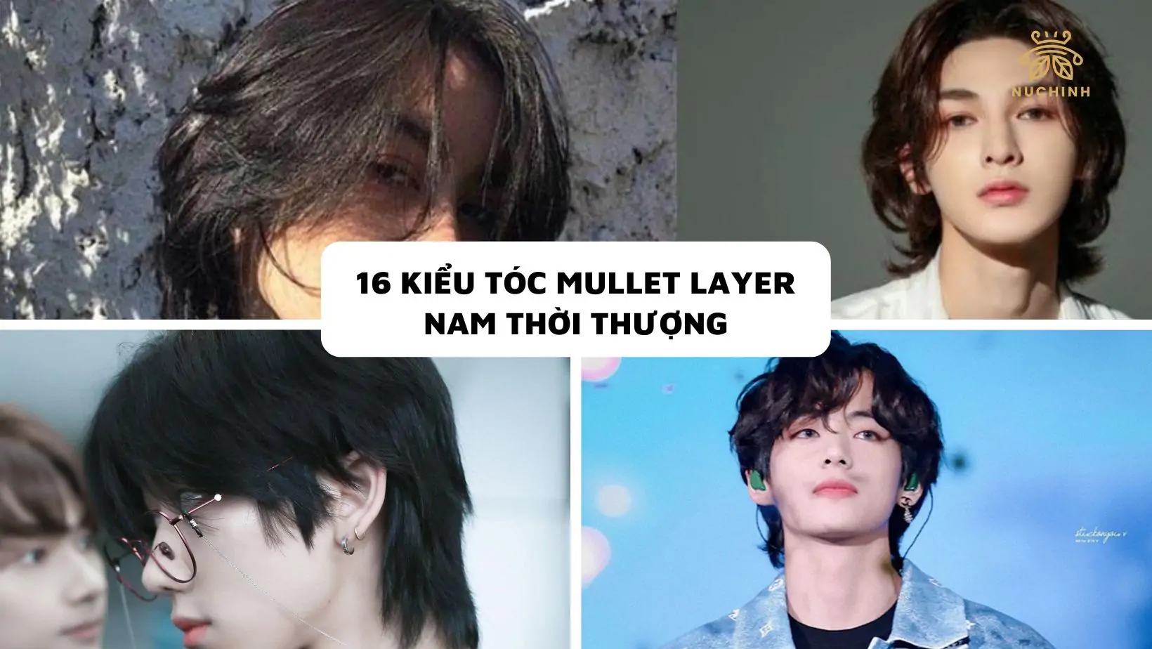 kiểu tóc mullet layer nam