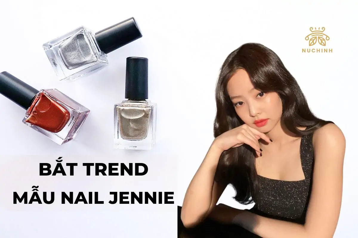 Mẫu nail của Jennie Blackpink
