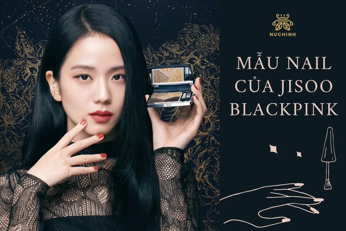 mẫu nail của Jisoo Blackpink