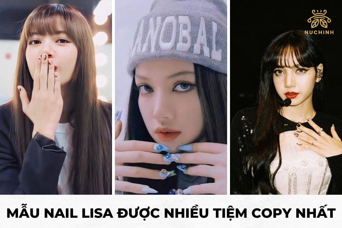 Mẫu nail của Lisa Blackpink