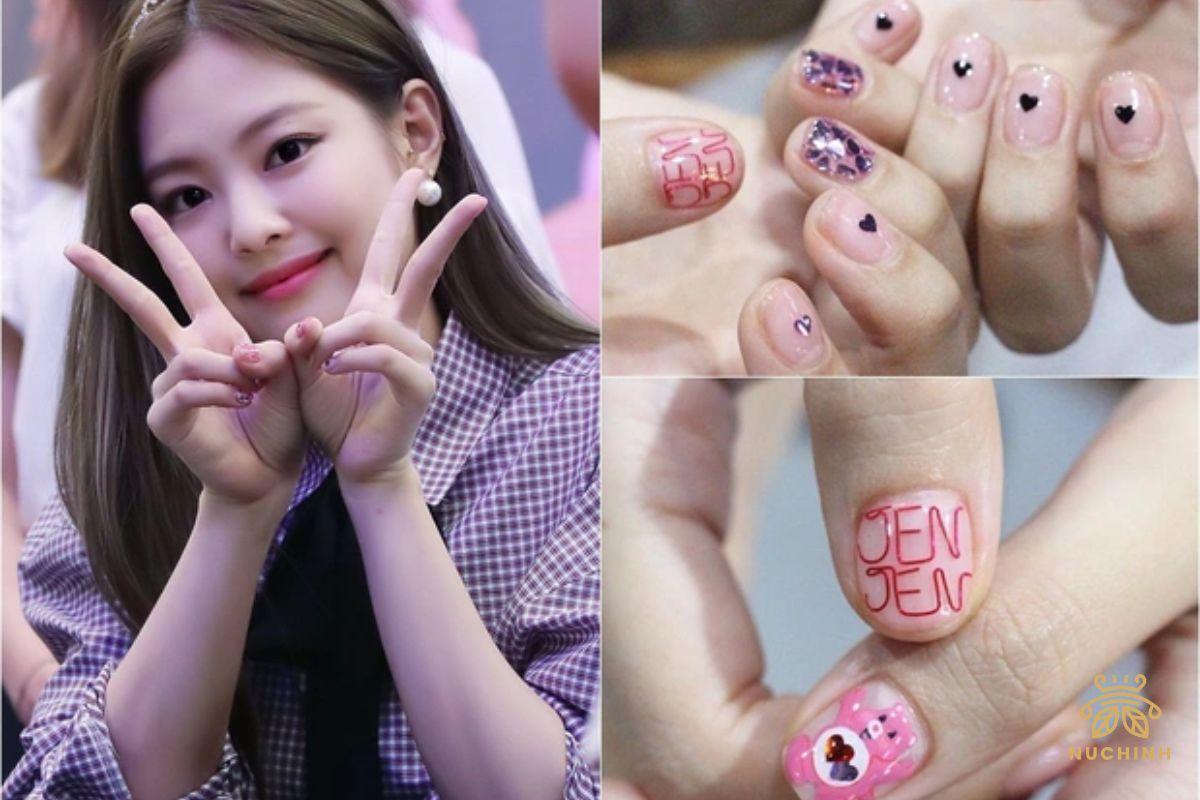 Mẫu nail của Jennie